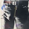 Image 1 : Signed The Rolling Stones Signed Sticky Fingers Album Cover