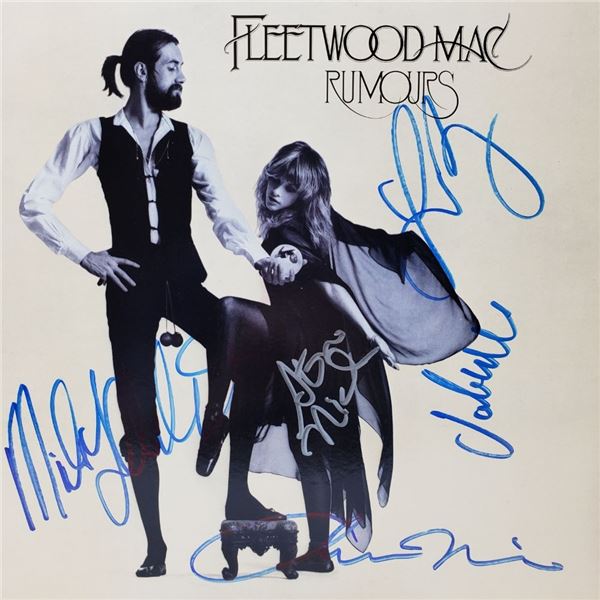 Signed Fleetwood Mac, Rumours Album Cover