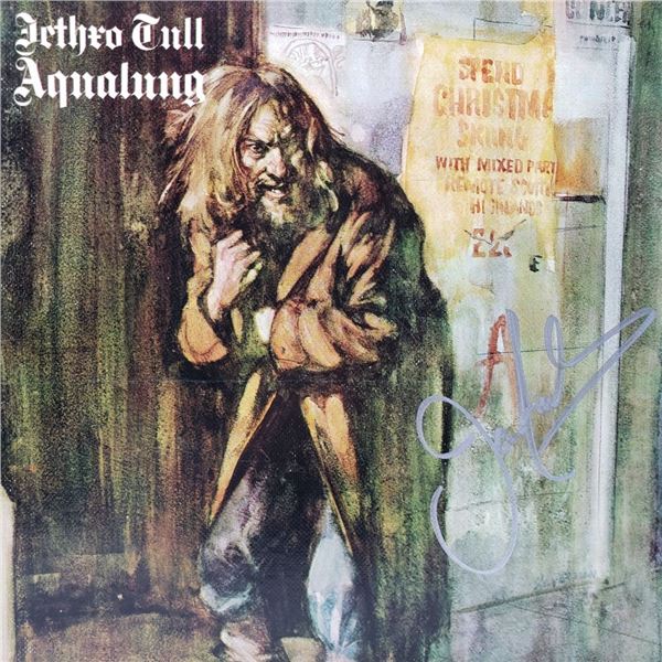 Signed Jethro Tull, Aqualung Album Cover