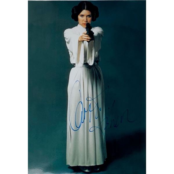 Signed Princess Leia Photo