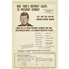 Image 1 : MARILYN MONROE Judy Garland 1962 PRES JOHN F KENNEDY BIRTHDAY Concert Handbill