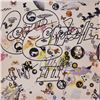 Image 1 : Signed Led Zeppelin Signed Led Zeppelin III Album Cover