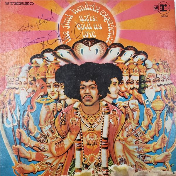 Signed The Jimi Hendrix Experience Axis: Bold As Love Album Cover