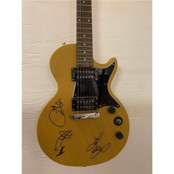 Signed Led Zeppelin Guitar