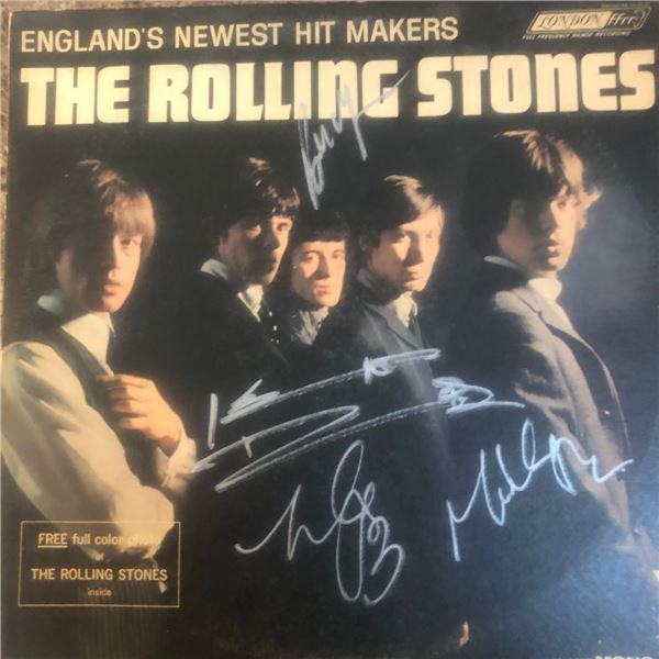 Signed Rolling Stones Album Cover