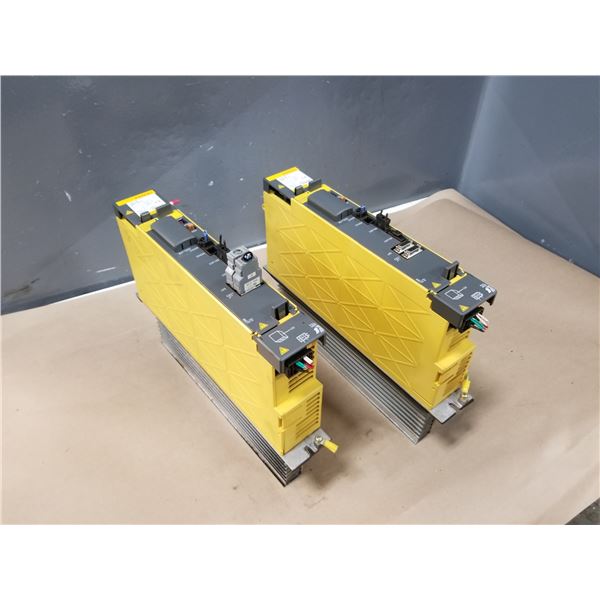 (2) FANUC A06B-6117-H105 SERVO AMPLIFIER