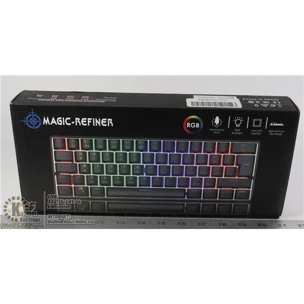 RGB BACKLIT LED GAMING KEYBOARD