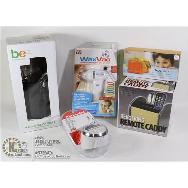 NEW HOUSEHOLD ITEMS 8 PC