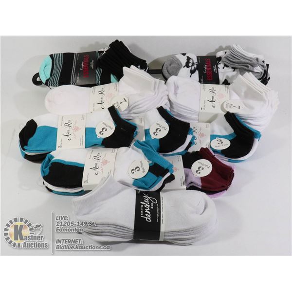 NEW WOMENS SOCKS 53 PAIR