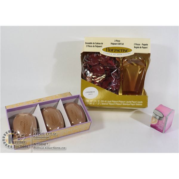 FLAT W/ NEW ITEMS - 2-PC POTPOURRI GIFT SET
