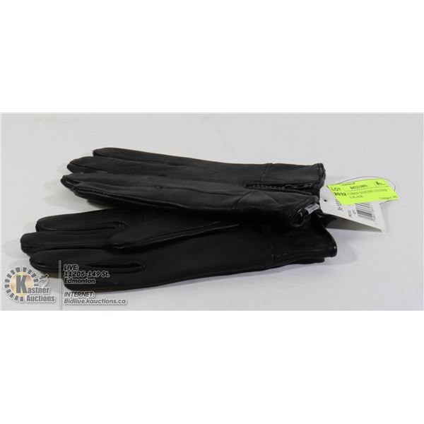 NEW STURRDI GENUINE LEATHER LADIES BLACK