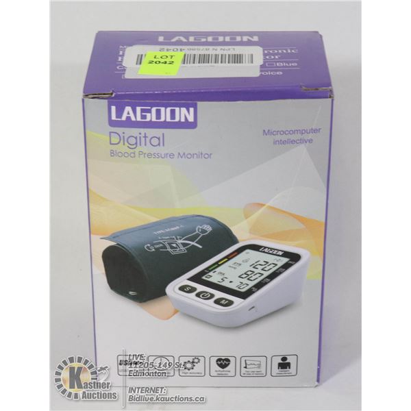 LAGOON DIGITAL BLOOD PRESSURE MONITOR