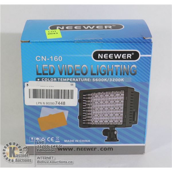 NEEWER LED VIDEO LIGHTING