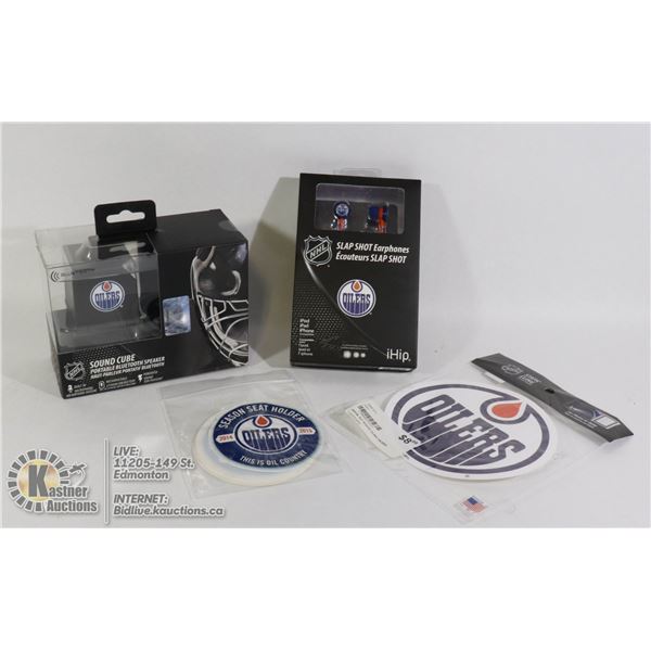 SEALED 2 NHL OILERS PORTABLE