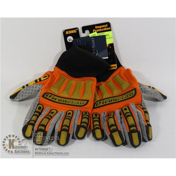 NEW PAIR OF MOTOCROSS/QUADDING GLOVES