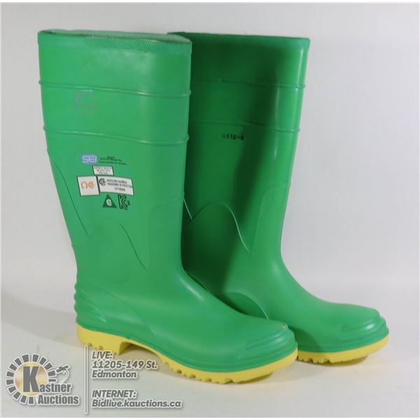 NEW DUNLOP HAZMAX STEEL TOED BOOTS