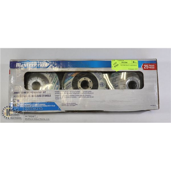 NEW 25pc MASTERCRAFT GRINDING DISC SET