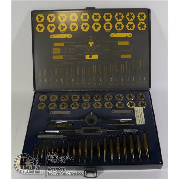 NEW MASTERCRAFT 54 PC TAP AND DIE SET