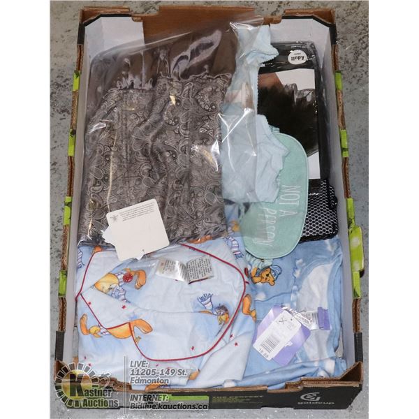 FLAT WITH NEW ITEMS INCL. DISNEY POOH BEAR