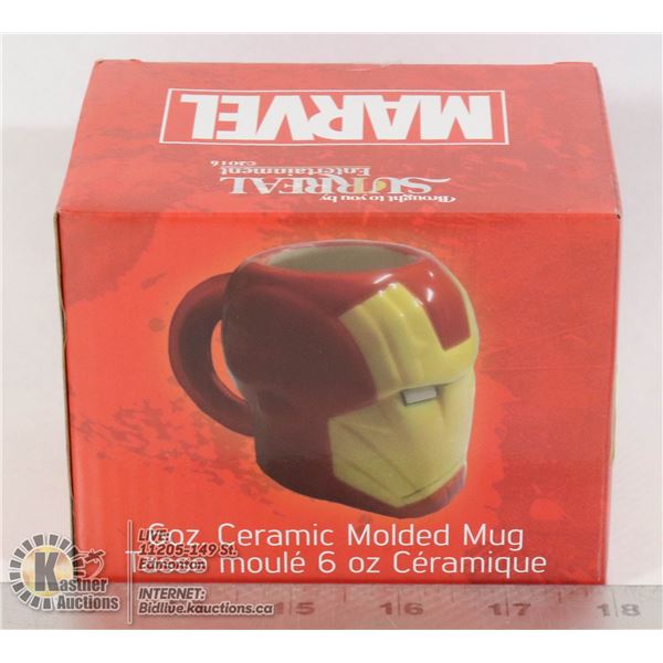 MARVEL 6 OZ MOLDED MUG