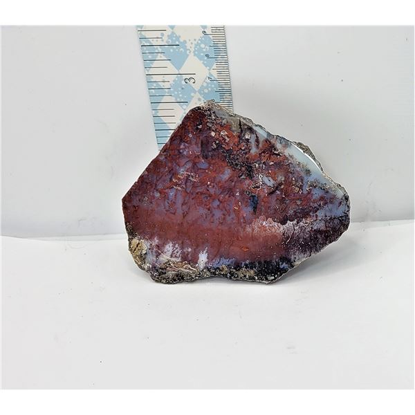 11)  NATURAL POPPY JASPER MINERAL SPECIMEN