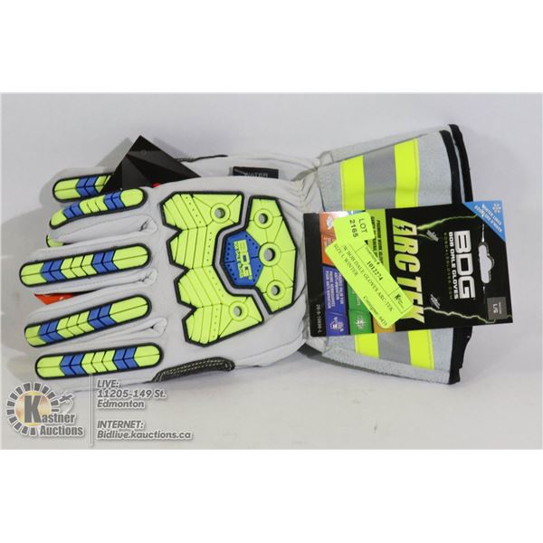 NEW BOB DALE GLOVES ARC-TEK SIZE L WINTER