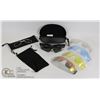 Image 1 : SPORTS SUNGLASSES WITH EXTRA LENSES AND