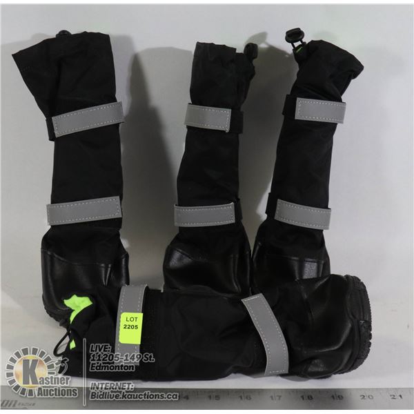 SET OF 4 DOG BOOTS