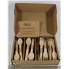 Image 1 : 220PC ECO LOGIC DISPOSABLE WOODEN CUTLERY SET