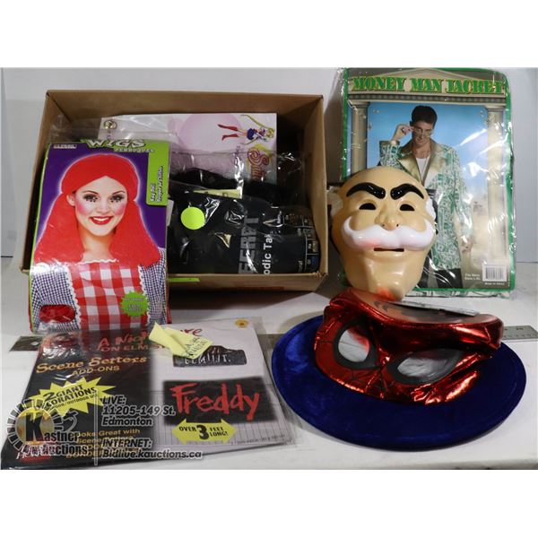 ASSORTED HALLOWEEN ITEMS