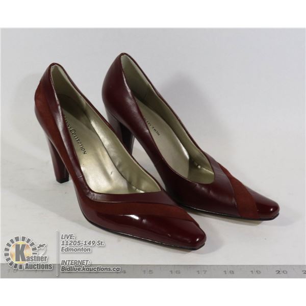 PAIR OF NEW VIANNI COLLECTION BURGUNDY DRESS