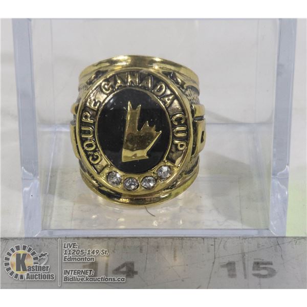 1991 CANADA CUP CHAMPIONSHIP RING