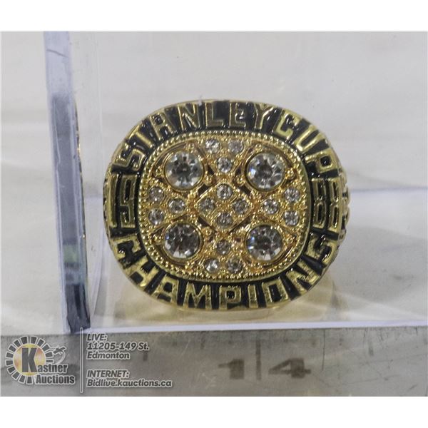1988 WAYNE GRETZKY STANLEY CUP RING