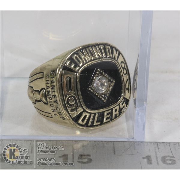 1984 WAYNE GRETZKY STANLEY CUP RING
