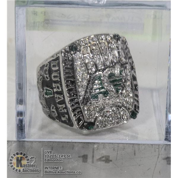 2013 SASKATCHEWAN ROUGHRIDERS GREY CUP RING