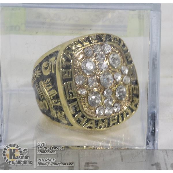 1990 MARK MESSIER OILERS STANLEY CUP RING