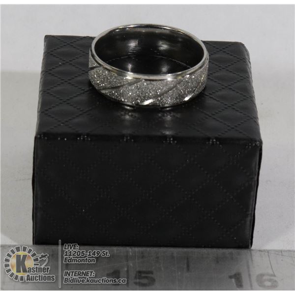STERLING SILVER MENS RING SIZE 12