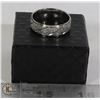 Image 1 : STERLING SILVER MENS RING SIZE 12