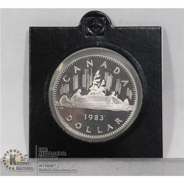 1983 PROOF FINISH CANADA NCLT DOLLAR COIN