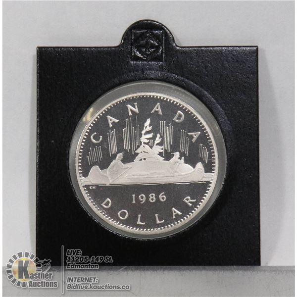 1984 PROOF FINISH CANADA NCLT DOLLAR COIN