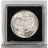 Image 1 : 1965 MEXICO SILVER PESO BRILLIANT UNCIRCULATED