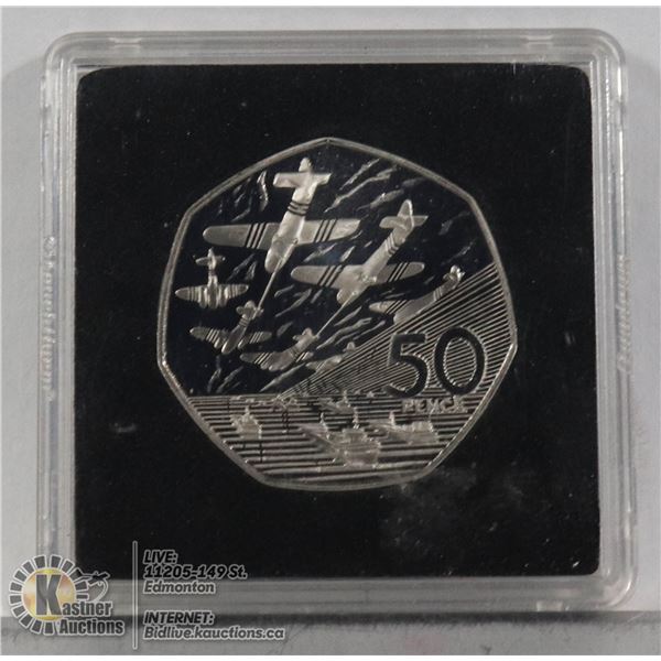 1994 GREAT BRITAIN 50TH ANN. D-DAY PROOF 50P