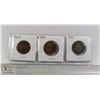 Image 1 : 3-EDWARDIAN CANADA LARGE CENT COINS 1905-1907