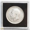 Image 2 : 1913 KING GEORGE V SILVER 1/2 CROWN