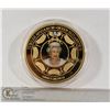 Image 1 : 2016 QUEEN ELIZABETH CORONATION GOLD PLATED CROWN