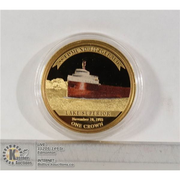 2017 EDMUND FITZGERALD COMMEMORATIVE CROWN