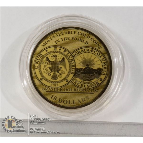 AMAZING 1/100TH OZ .9999 GOLD 2019 $10 COIN