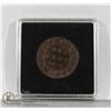 Image 1 : 1876H VICTORIAN CANADA LARGE CENT COIN