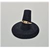 Image 1 : 24)  VINTAGE 10 KT GOLD RING,  SIZE 7.75 FEATURES
