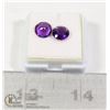 Image 1 : #54-PURPLE AMETHYST GEMSTONES 3.5ct